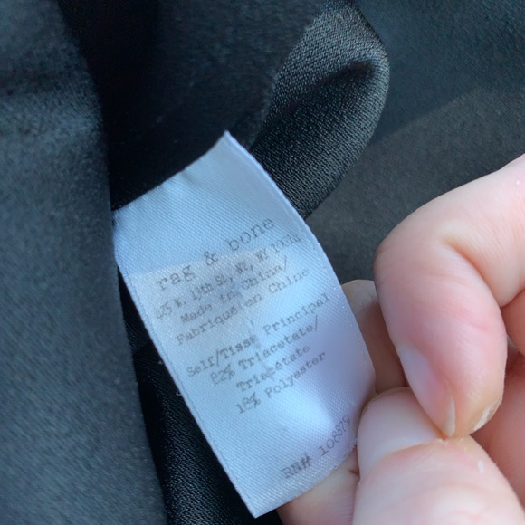 Rag & Bone black blouse XS - Picture 2 of 5